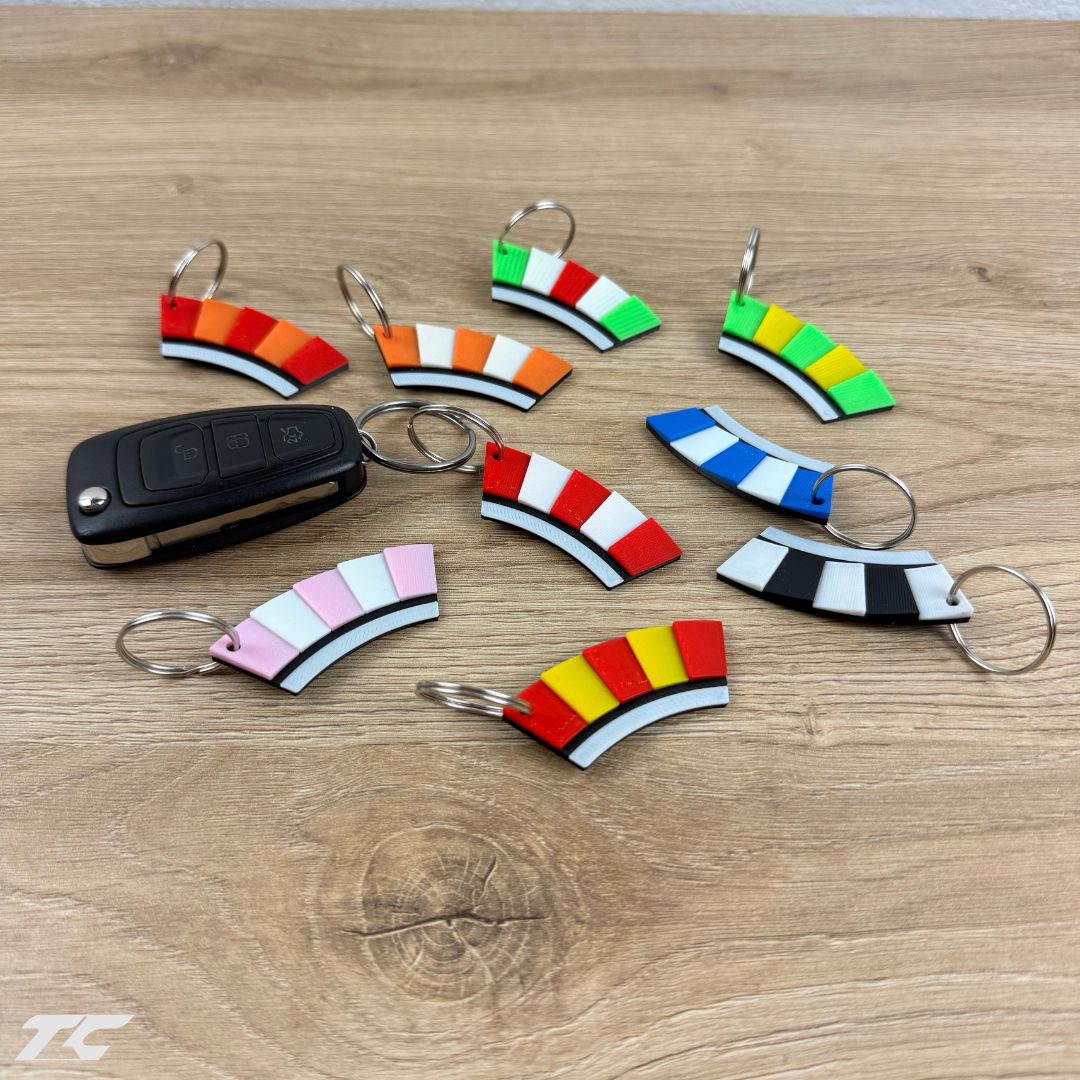 Formula 1 Keychain - Circuit's Curb
