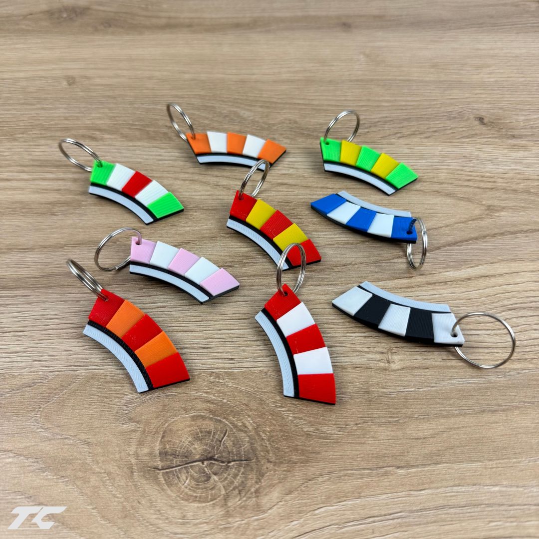 Formula 1 Keychain - Circuit's Curb