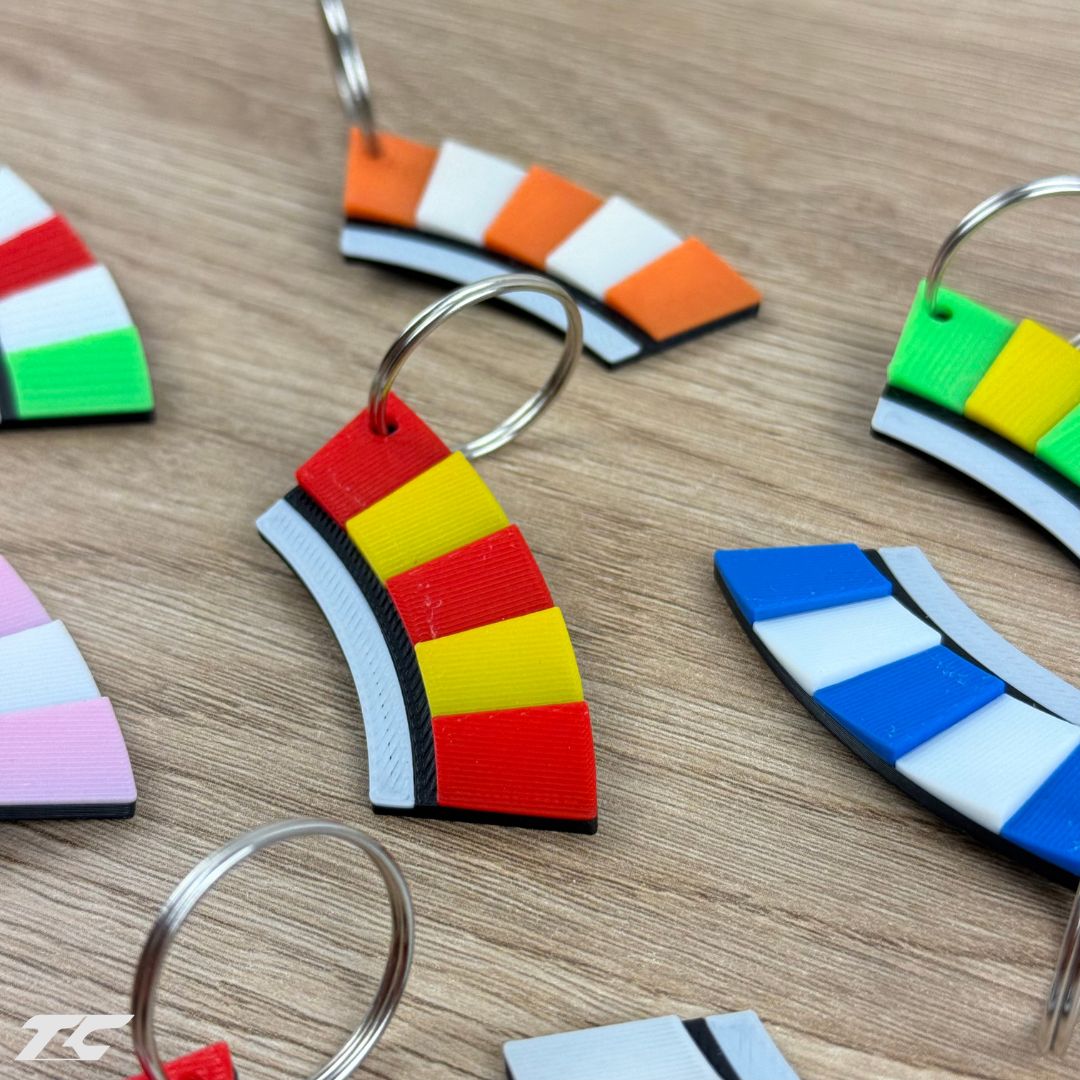 Formula 1 Keychain - Circuit's Curb