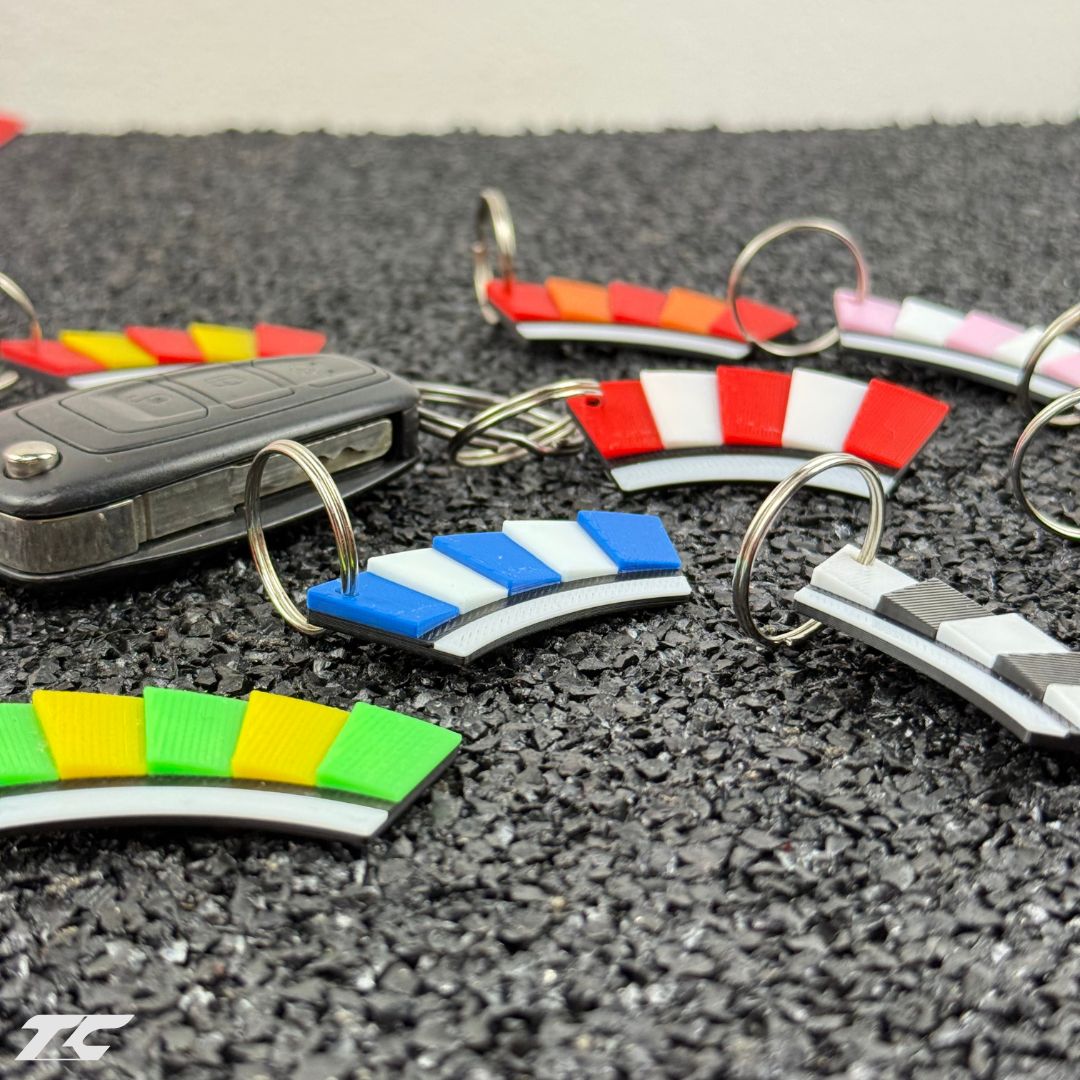 Formula 1 Keychain - Circuit's Curb