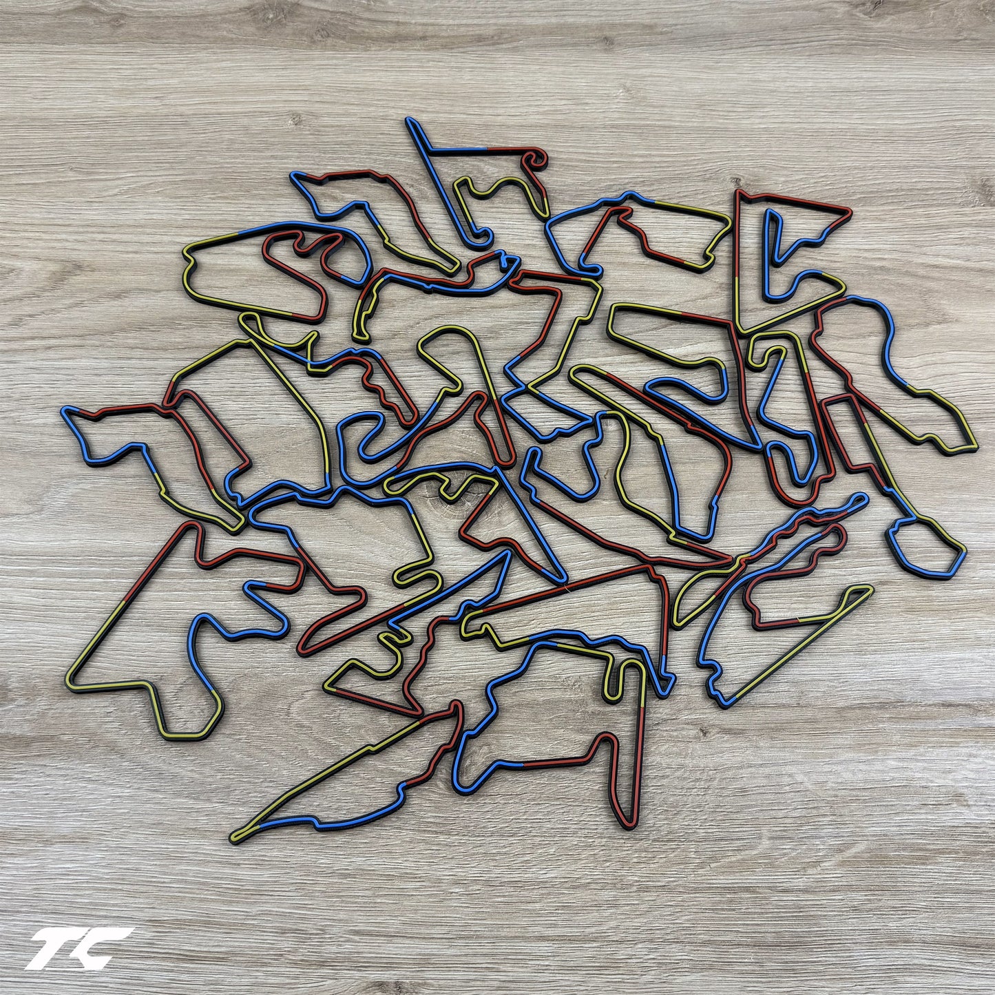 Formula 1 Circuits Fridge Magnets - Sector version