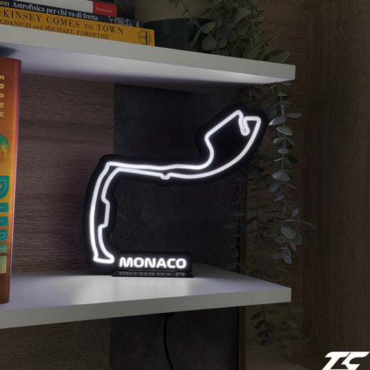 Formula 1 Monaco Desk Light with RGB LEDs | Perfect Gift for F1 Fans