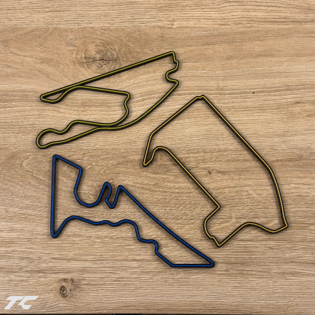 Formula 1 Wall Circuits - Custom Color Line Edition