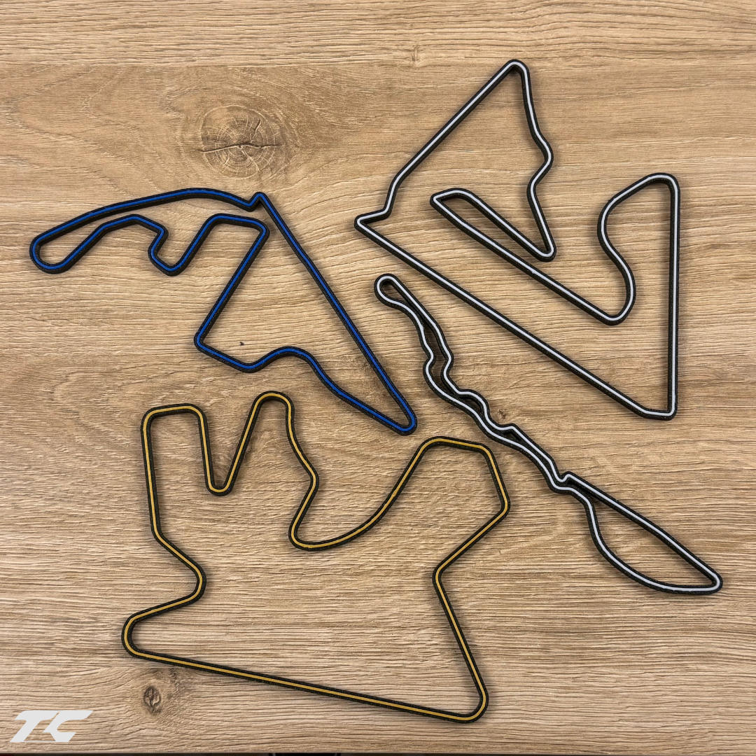 Formula 1 Wall Circuits - Custom Color Line Edition