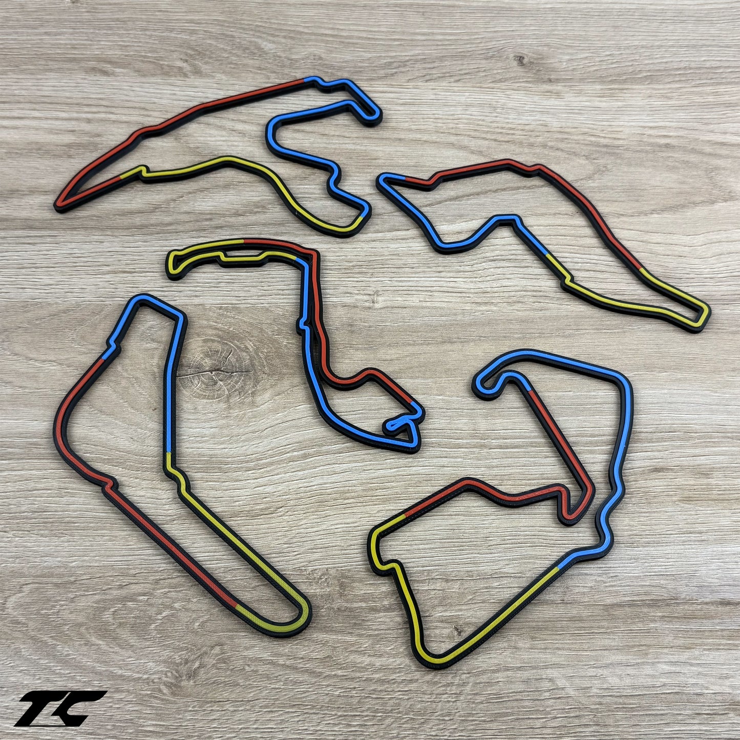 Formula 1 Wall Circuits - Sectors version