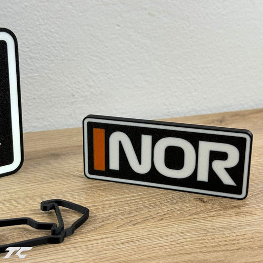 Lando Norris F1 Bundle – Silverstone Circuit Keychain, LED Lamp, Wall Art & Magnet – Formula 1 Gifts for Fans