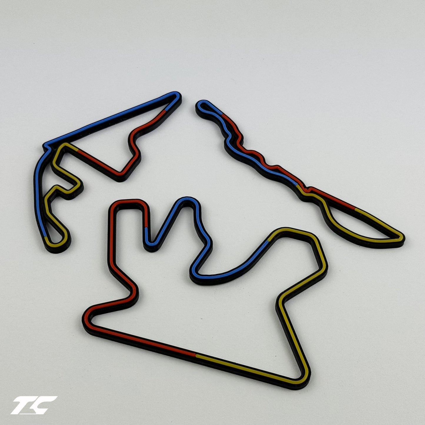Formula 1 Circuits Fridge Magnets - Sector version