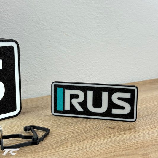 George Russell F1 Bundle – Silverstone Circuit Keychain, LED Lamp, Wall Art & Magnet – Formula 1 Gifts for Fans