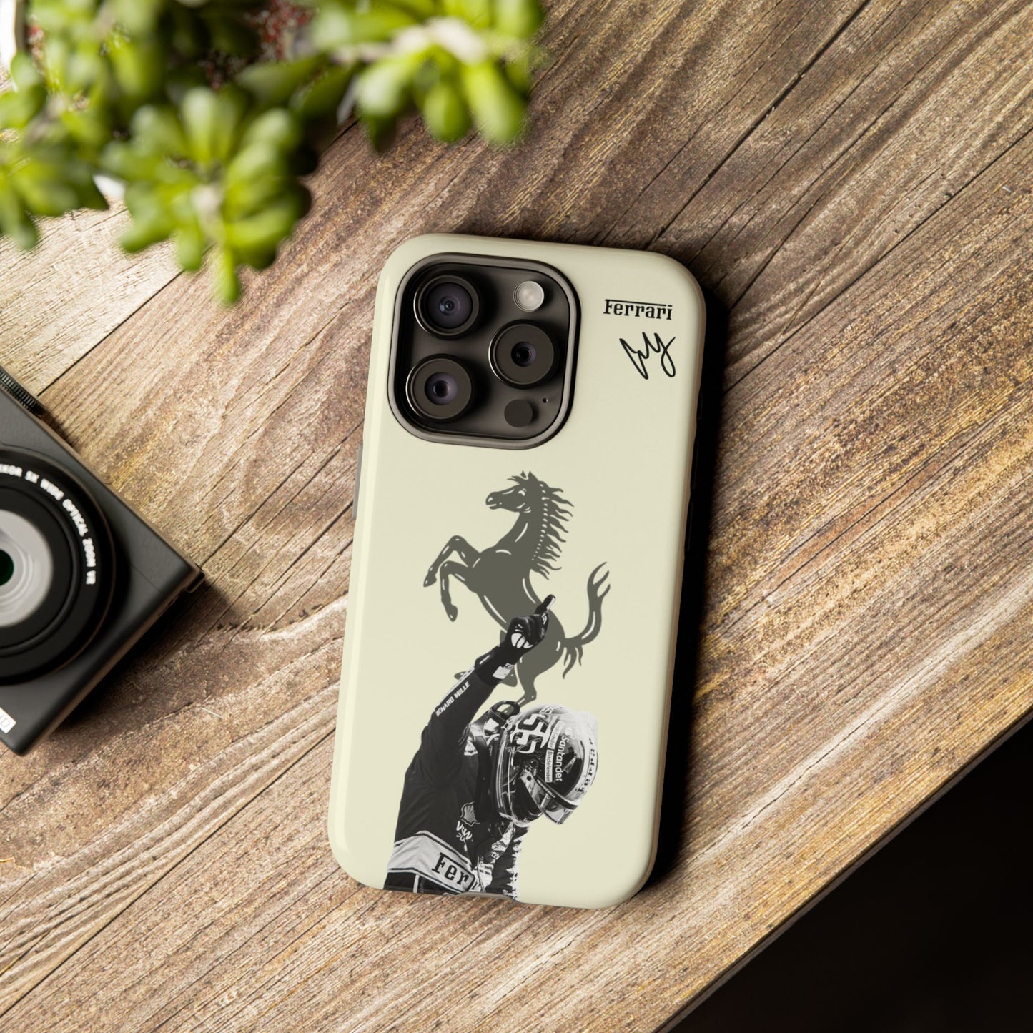 Carlos Sainz F1 Phone Case - for iPhone and Samsung