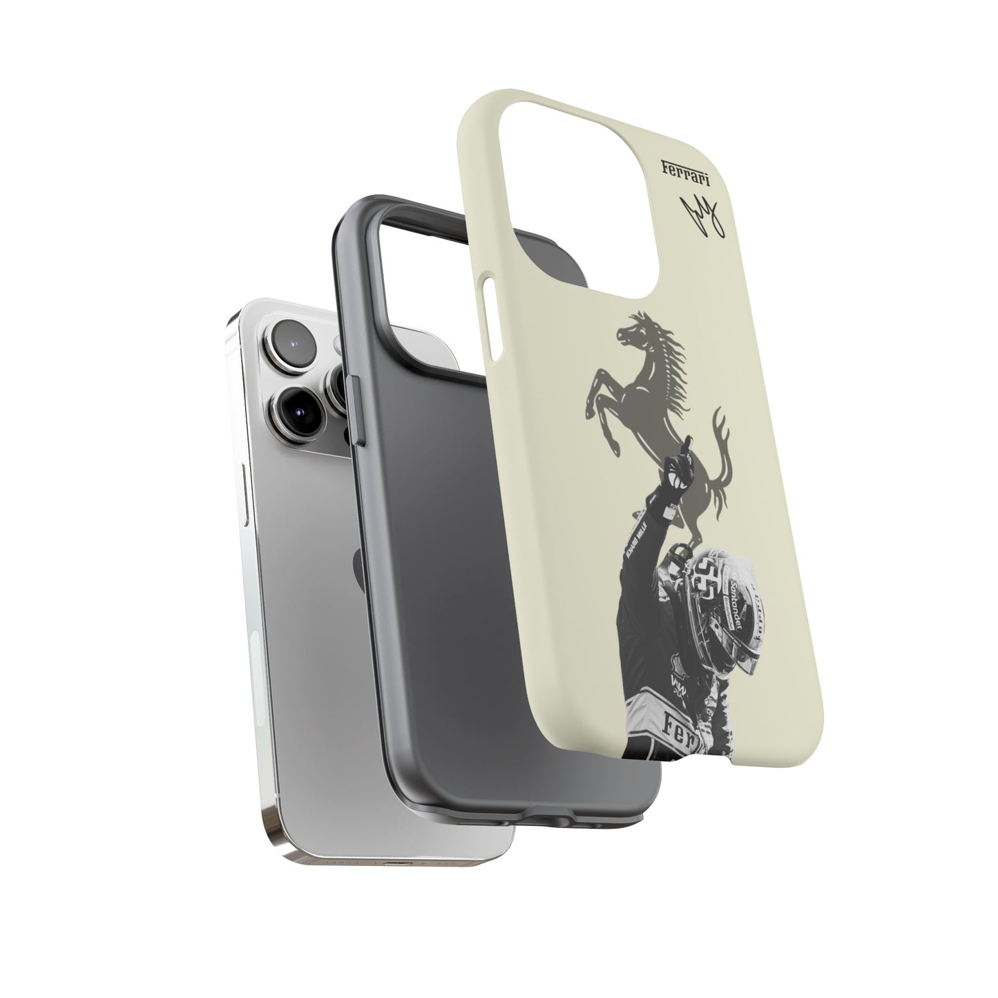 Carlos Sainz F1 Phone Case - for iPhone and Samsung