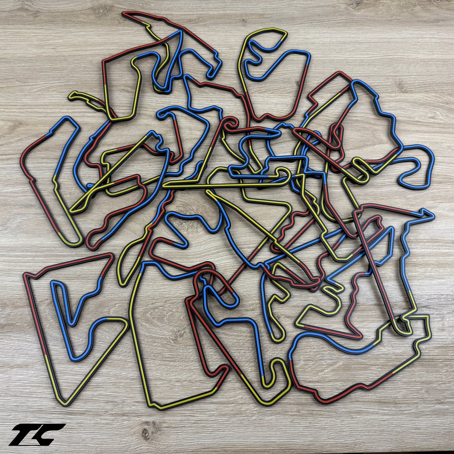 Formula 1 Wall Circuits - Sectors version