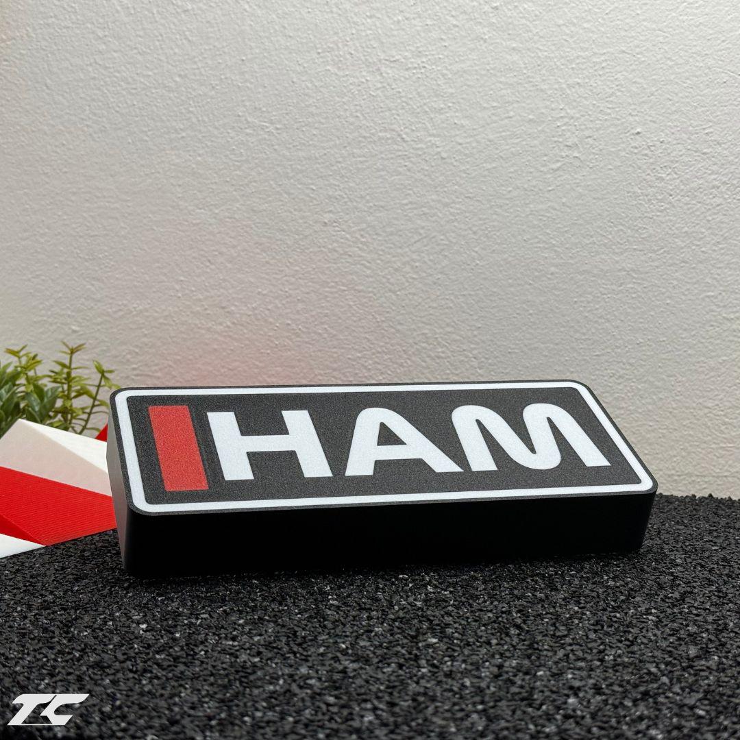 Formula 1 Lewis Hamilton Ferrari 2025, LED Lighting Lamp, F1 Racing