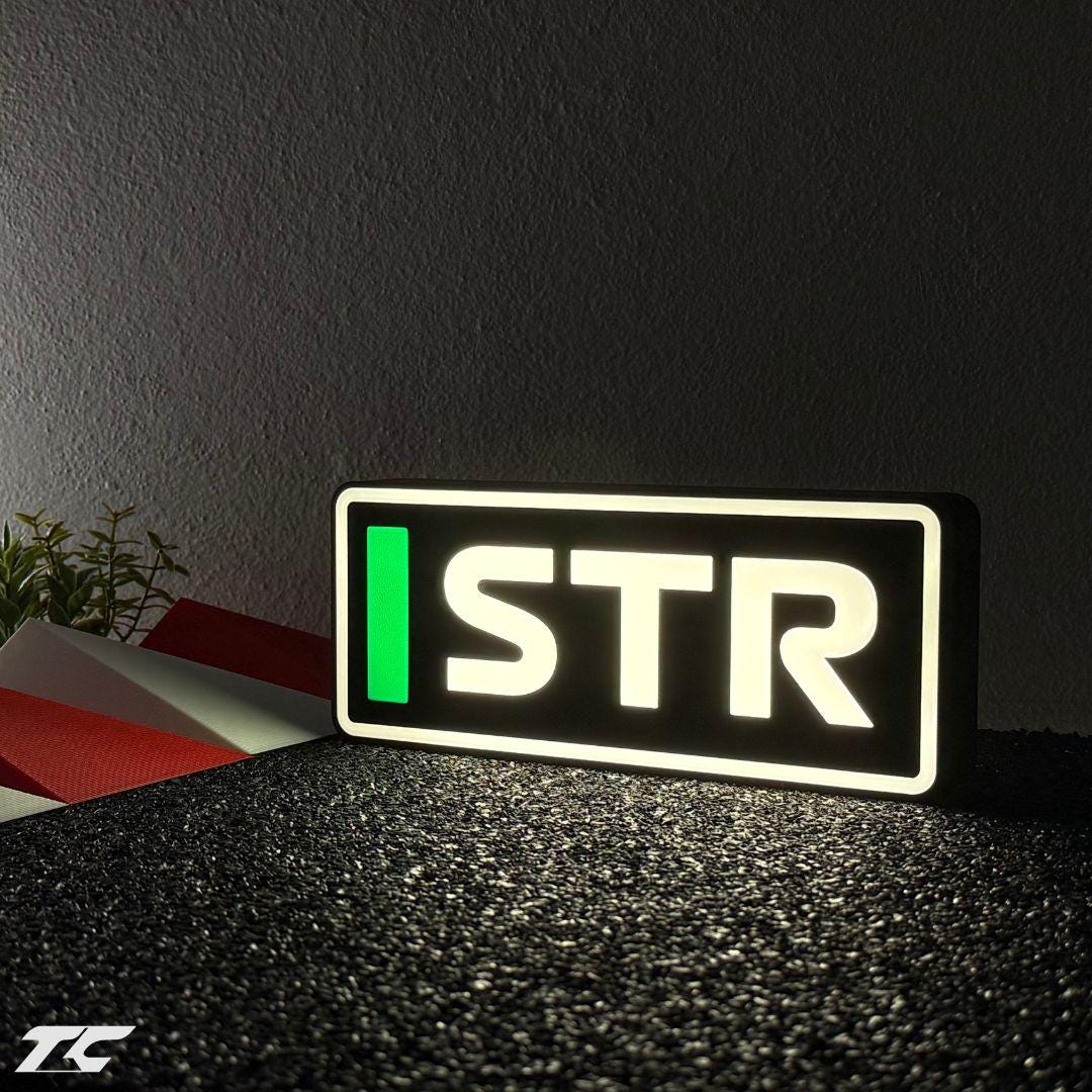 Formula 1 Lance Stroll LED Lighting Lamp, F1 Racing