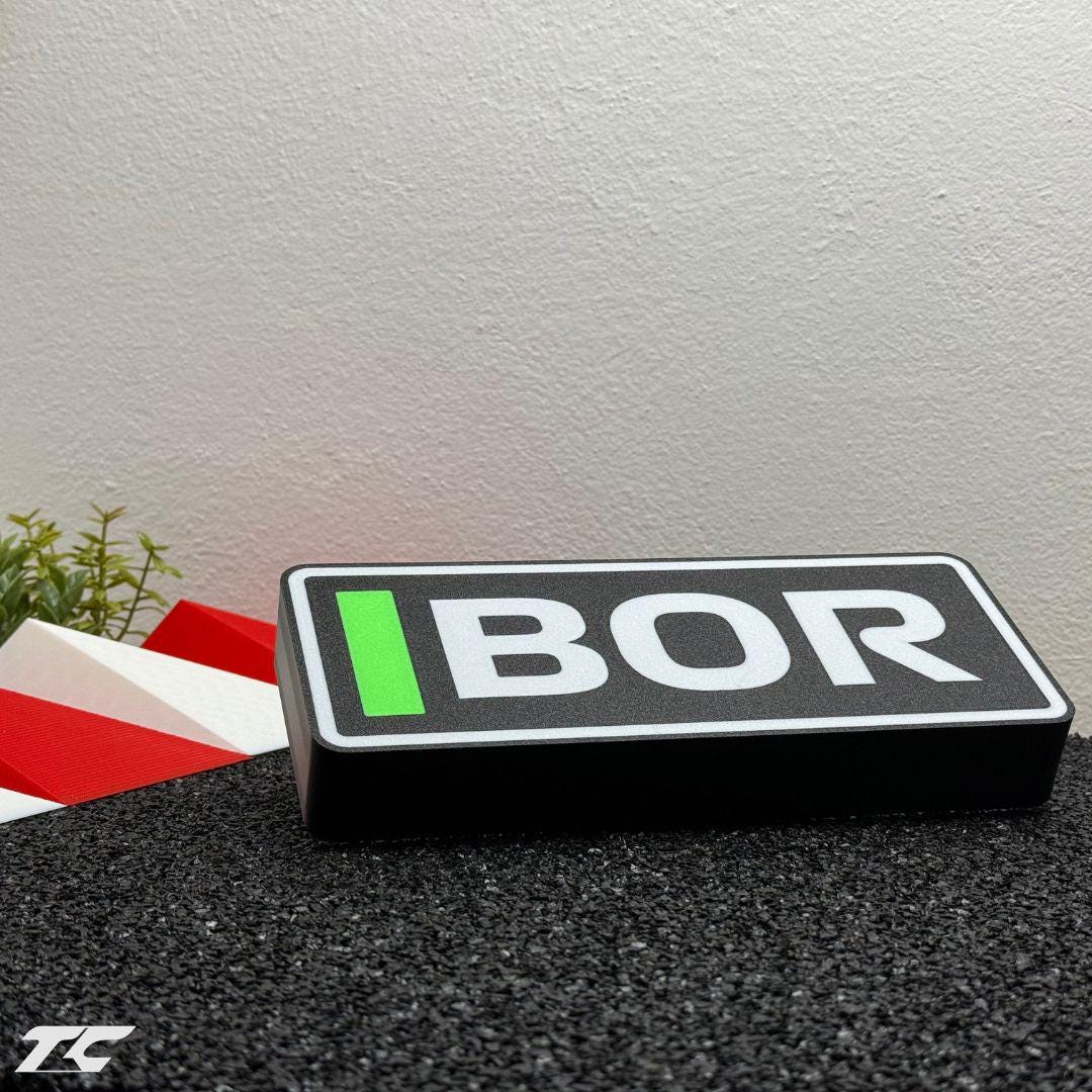 Formula 1 Gabriel Bortoleto LED Lighting Lamp, F1 Racing