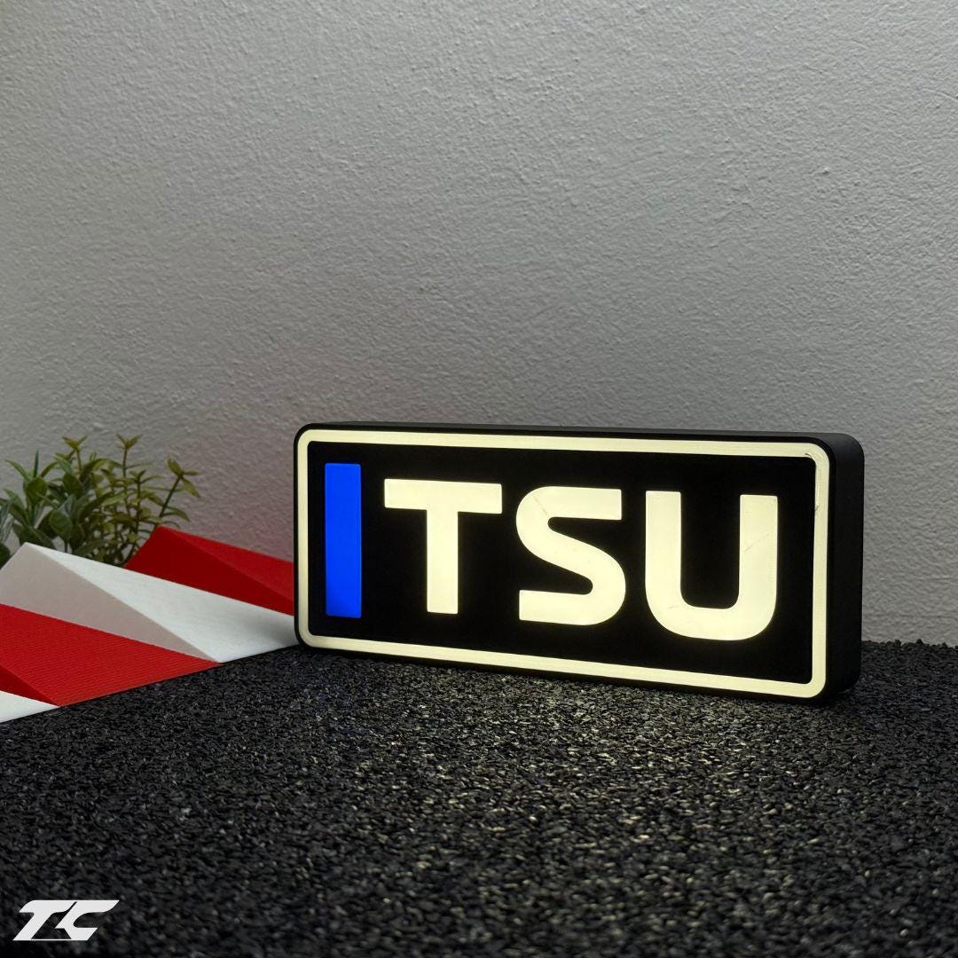 Formula 1 Yuki Tsunoda LED Lighting Lamp, F1 Racing