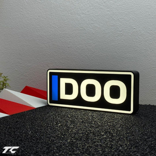 Formel 1 Jack Doohan LED-Beleuchtungslampe, F1 Racing