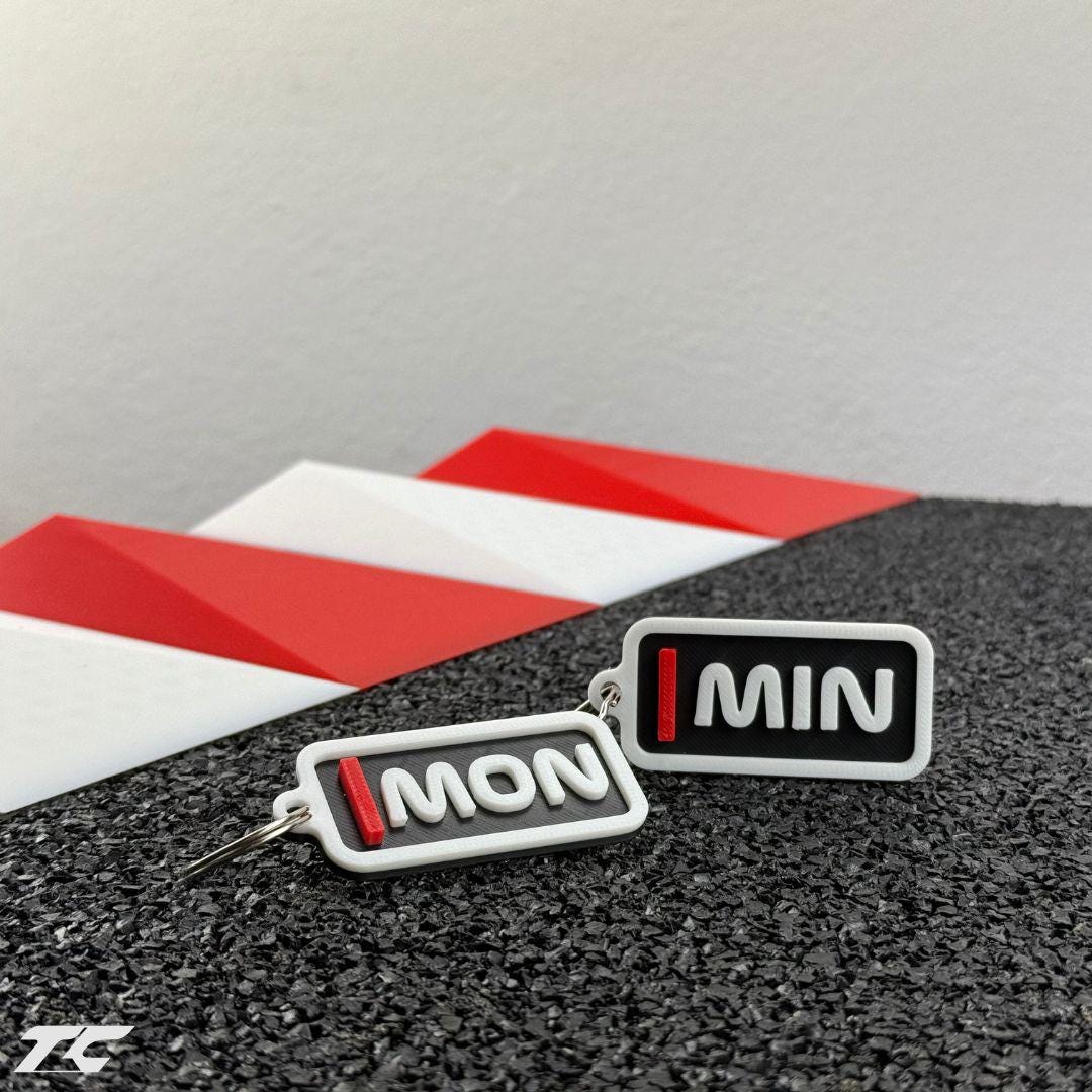 Formula 2 Keychains - 2025 Drivers Edition - Large Version
