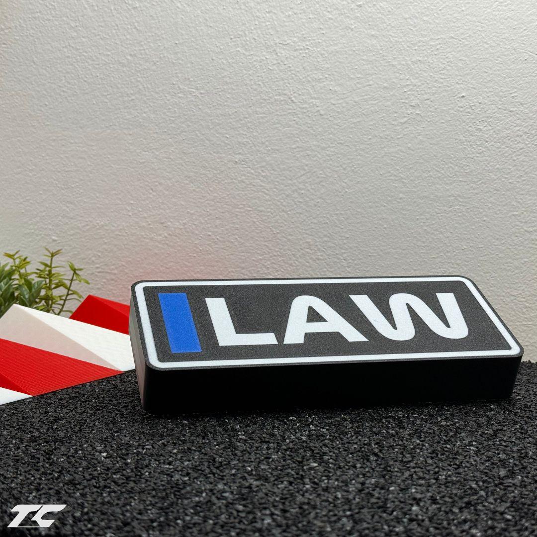 Formula 1 Liam Lawson LED Lighting Lamp, F1 Racing