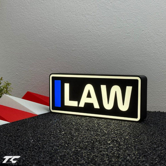 Formel 1 Liam Lawson LED-Beleuchtungslampe, F1 Racing