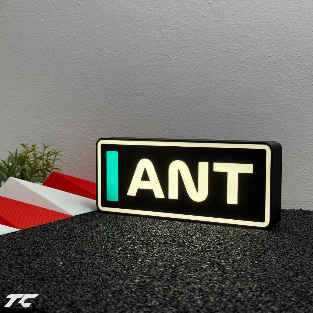 Formula 1 Kimi Antonelli LED Lighting Lamp, F1 Racing