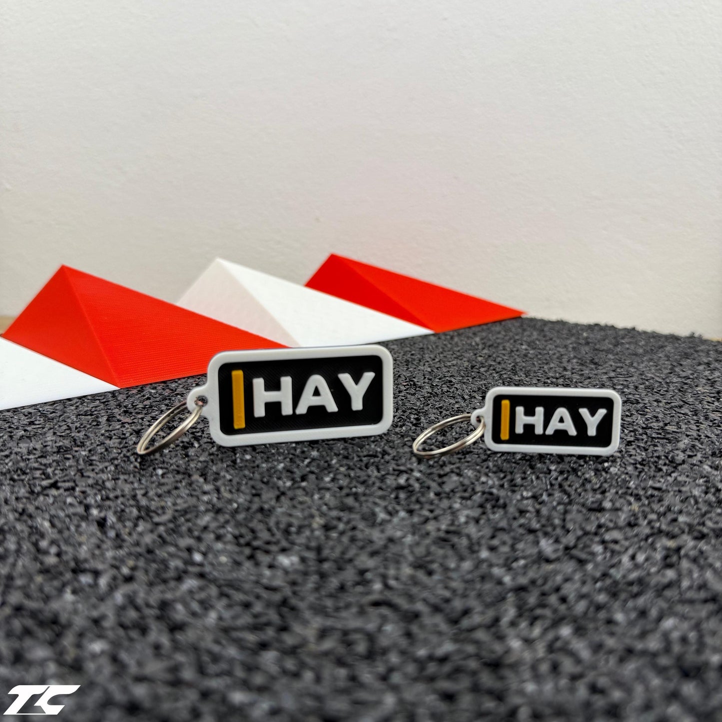 F1 The Movie Keychain - Leaderboard Style Tag | Sonny Hayes or Joshua Pearce
