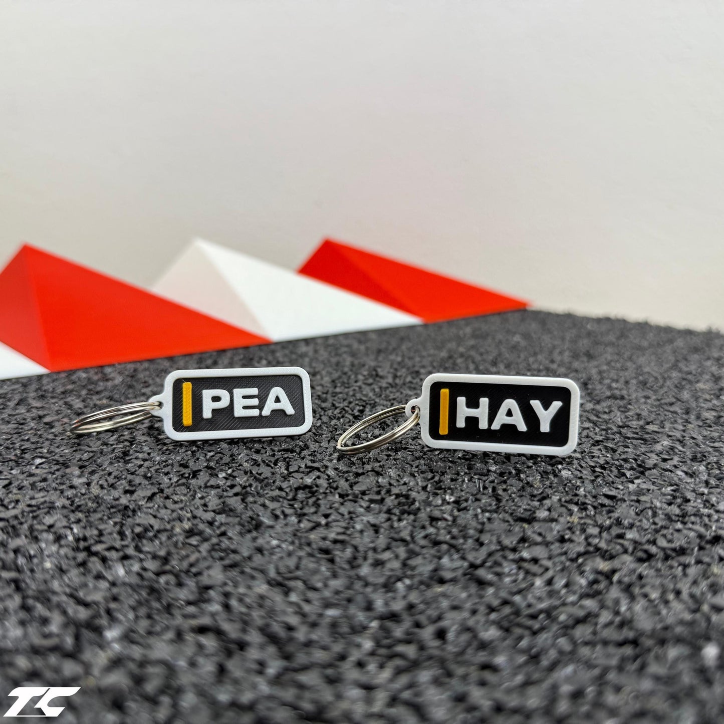 F1 The Movie Keychain - Leaderboard Style Tag | Sonny Hayes or Joshua Pearce