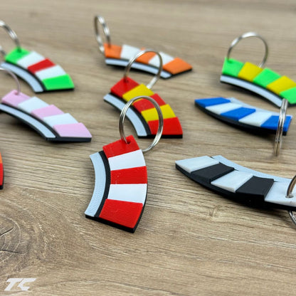 Formula 1 Keychain - Circuit's Curb