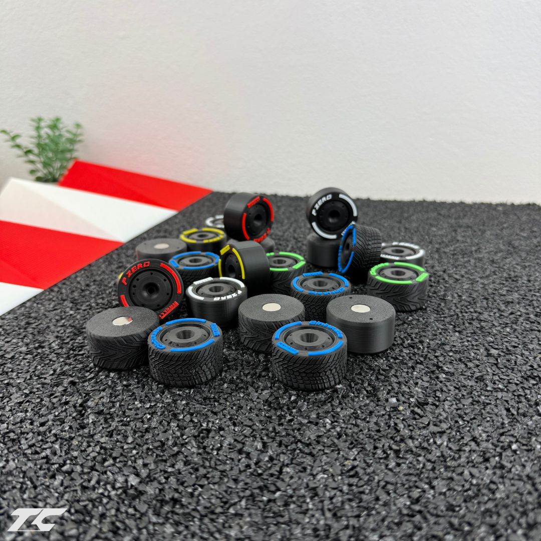 Formula 1 Tyres Fridge Magnets