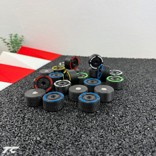 Formula 1 Tyres Fridge Magnets