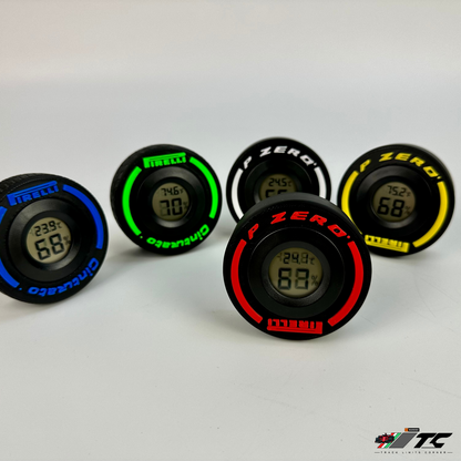 F1 Tires Desk Thermometer & Hygrometer