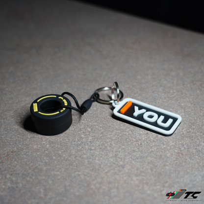 Custom F1 Keychain - Drivers and Tires