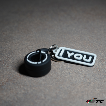 Custom F1 Keychain - Drivers and Tires