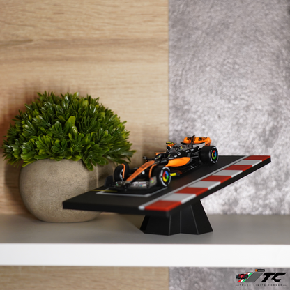 Formula 1 1:43 Model Car on Track Display Stand - Max Verstappen