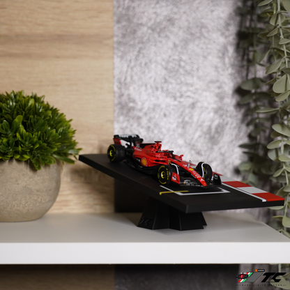 Formula 1 1:43 Model Car on Track Display Stand - Charles Leclerc