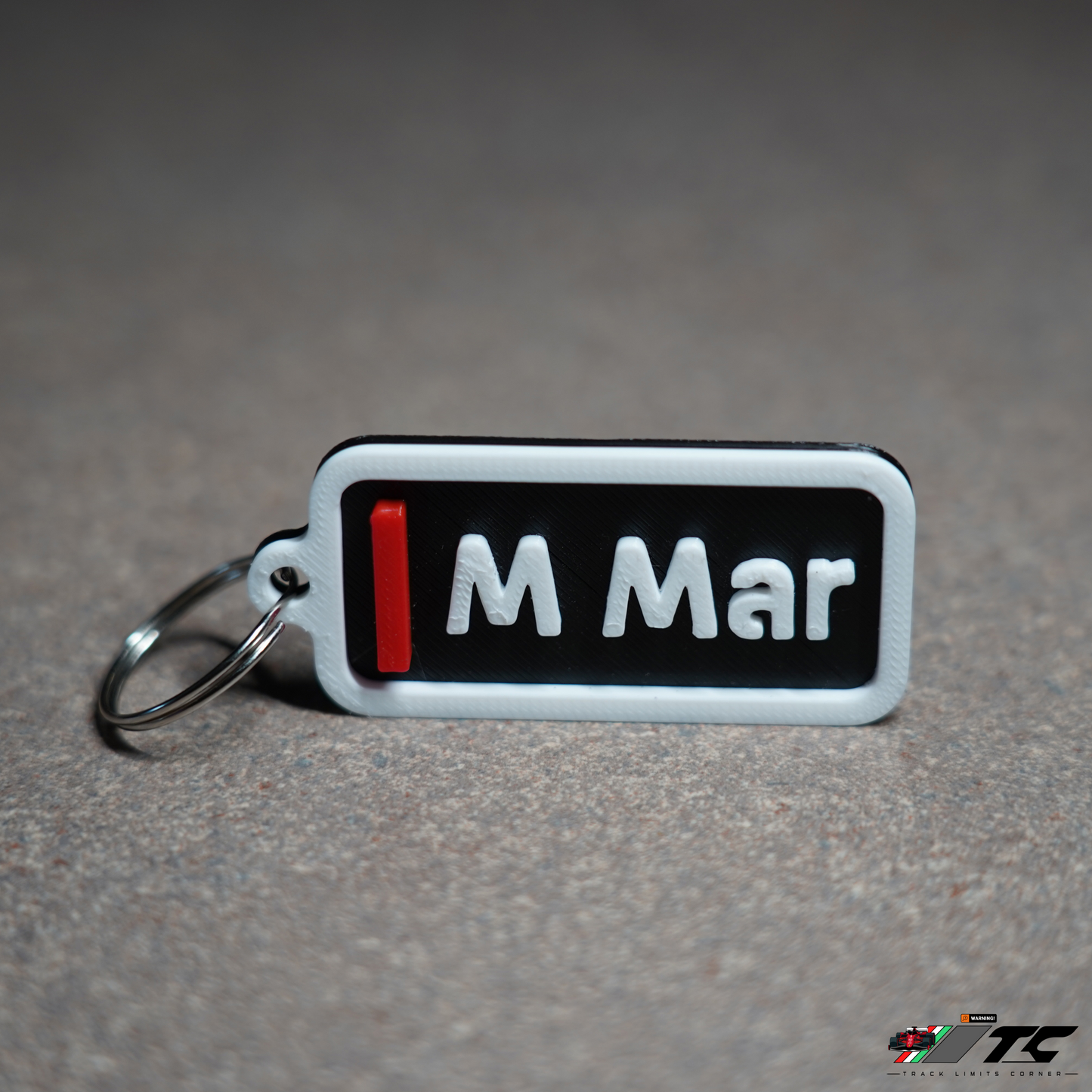 Marc Marquez Keychain - MotoGP Ducati Edition