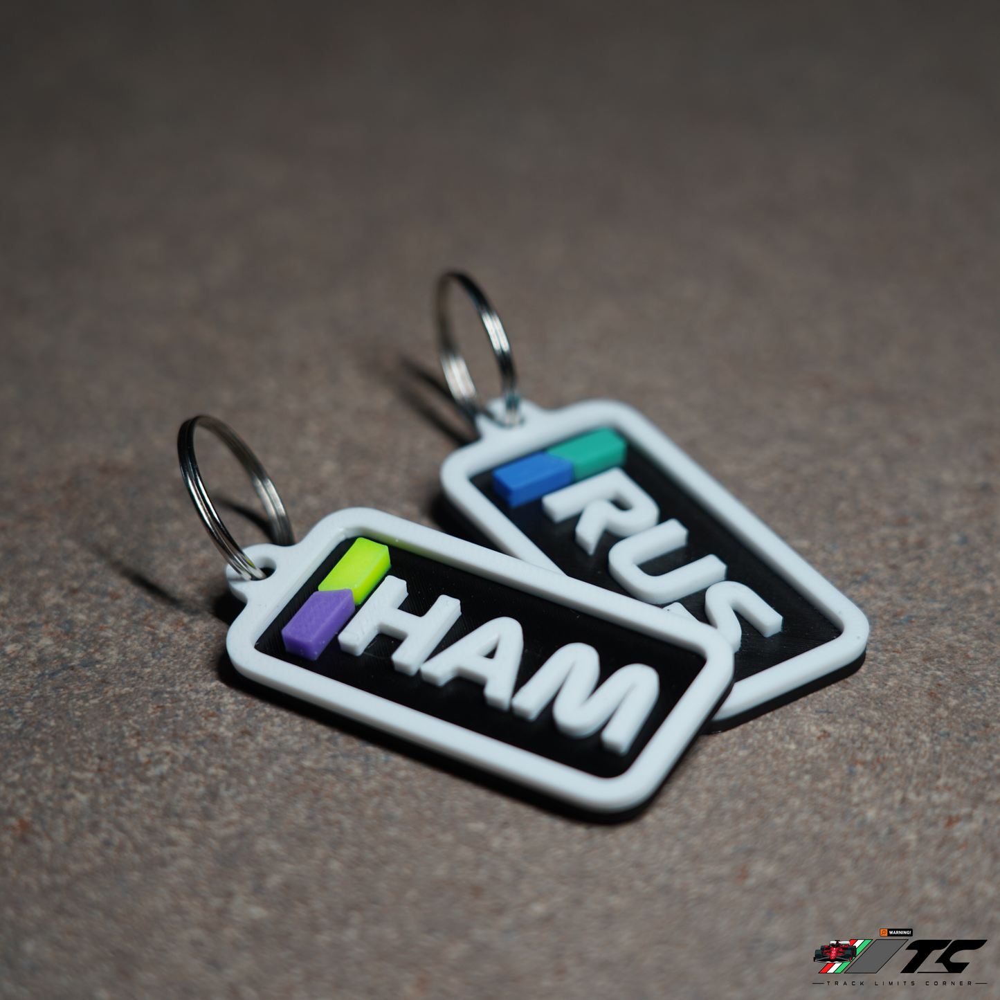 Mercedes Keychains Kit - Special Edition - F1 Keychain