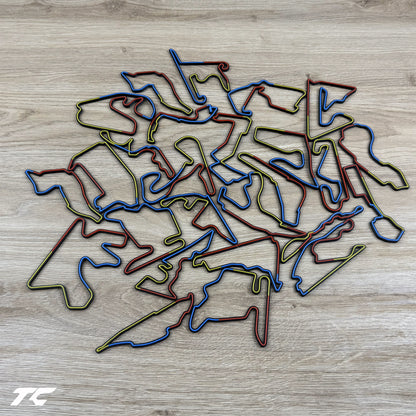 Formula 1 Circuits Fridge Magnets - Sector version