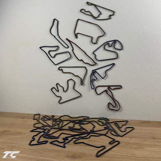 Formula 1 Wall Circuits - Custom Color Line Edition