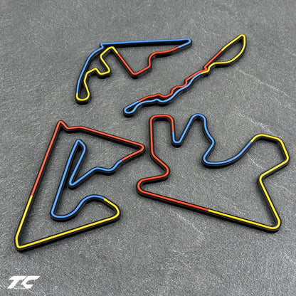 Formula 1 Circuits Fridge Magnets - Sector version