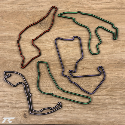 Formula 1 Wall Circuits - Custom Color Line Edition