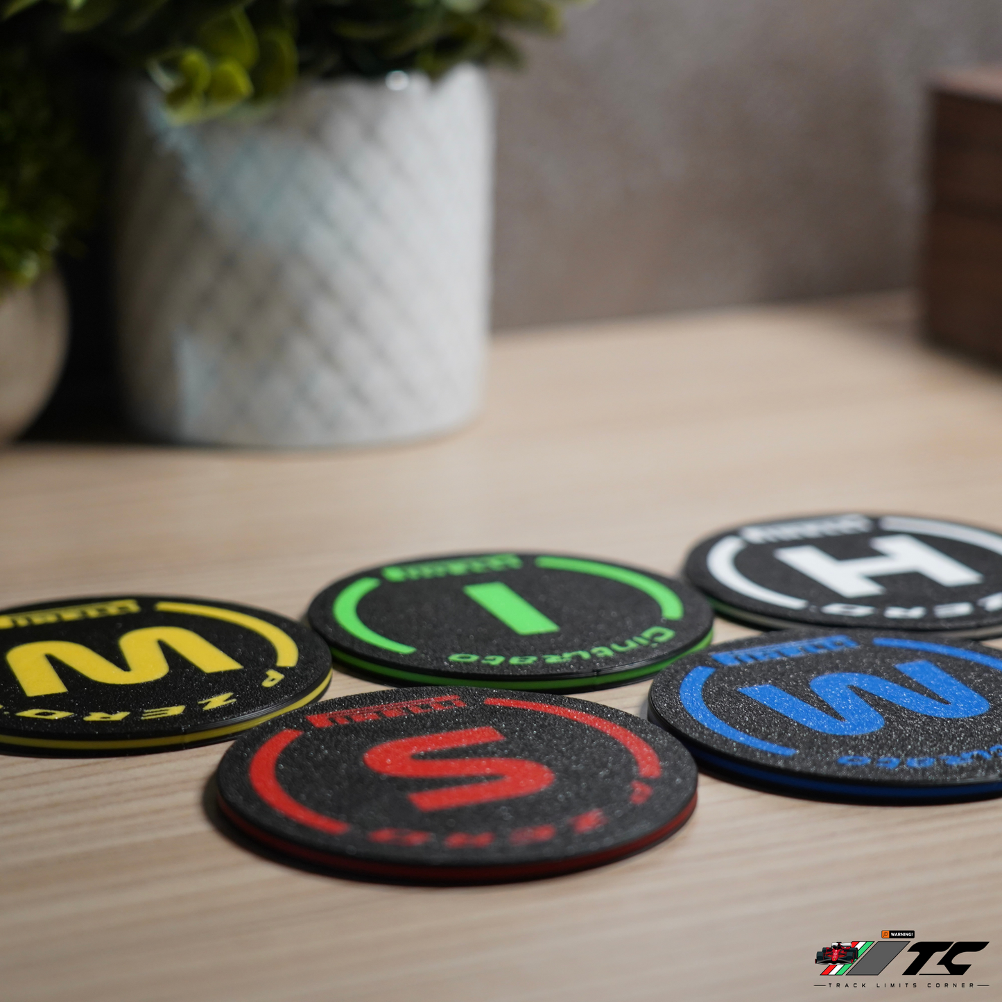 Formula 1 Tires Coasters