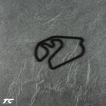 Formula 1 Circuits Fridge Magnets - Black version