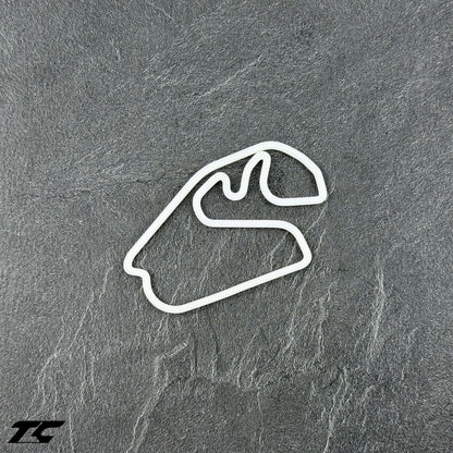 Formula 1 Circuits Fridge Magnets - White version