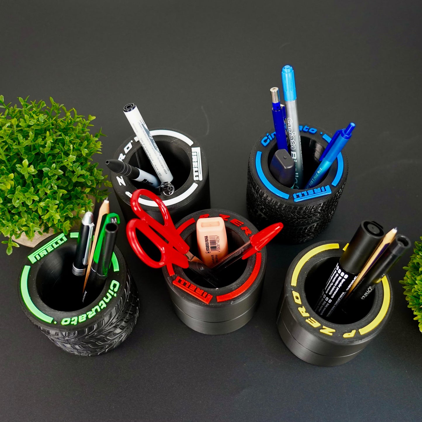 Formula 1 Tires Pen Holders