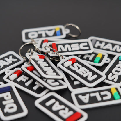 Formula 1 Keychain - Legends Edition