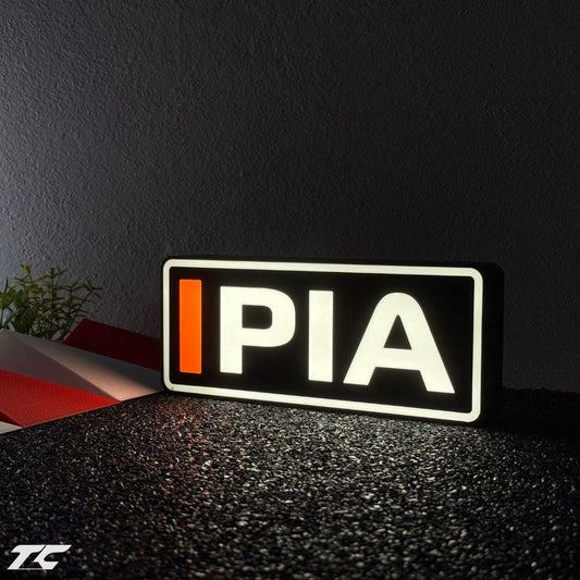 Formula 1 Oscar Piastri LED Lighting Lamp, F1 Racing