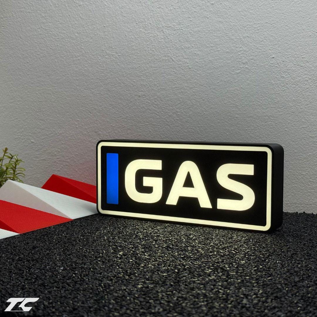 Formula 1 Pierre Gasly LED Lighting Lamp, F1 Racing