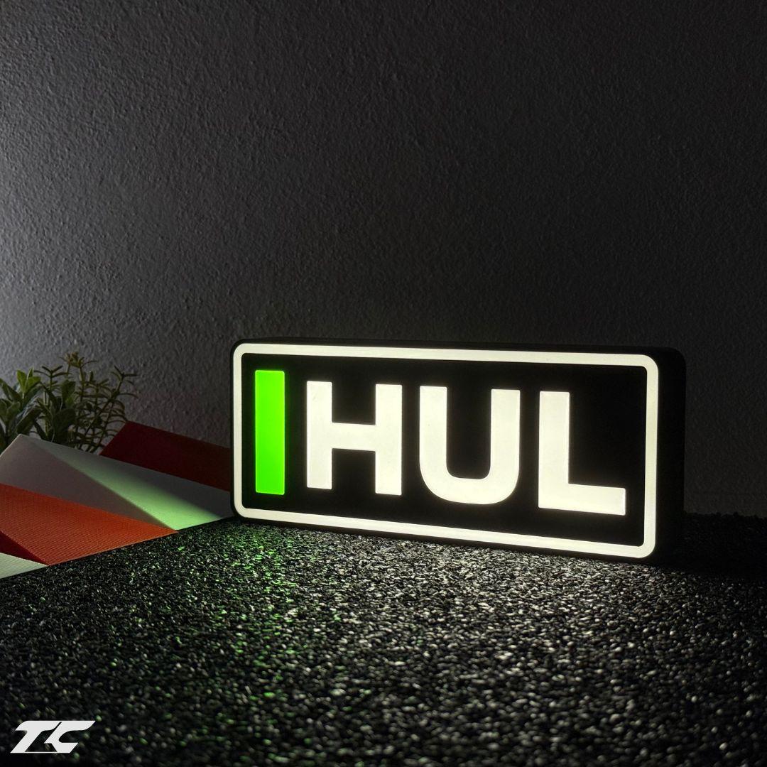 Formula 1 Nico Hulkenberg LED Lighting Lamp, F1 Racing