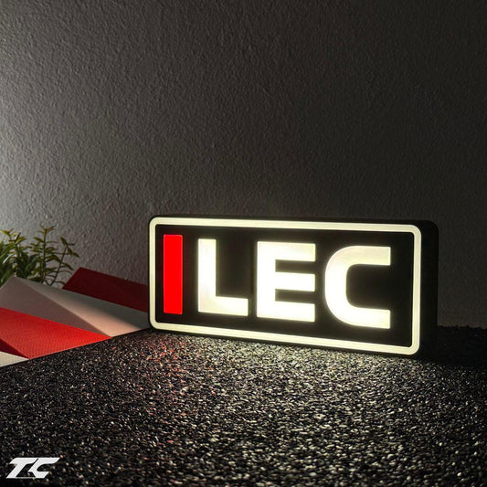 Formula 1 Charles Leclerc LED Lighting Lamp, F1 Racing