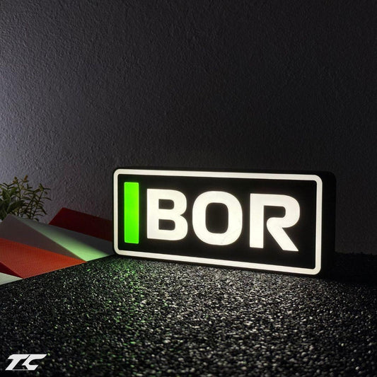 Formula 1 Gabriel Bortoleto LED Lighting Lamp, F1 Racing